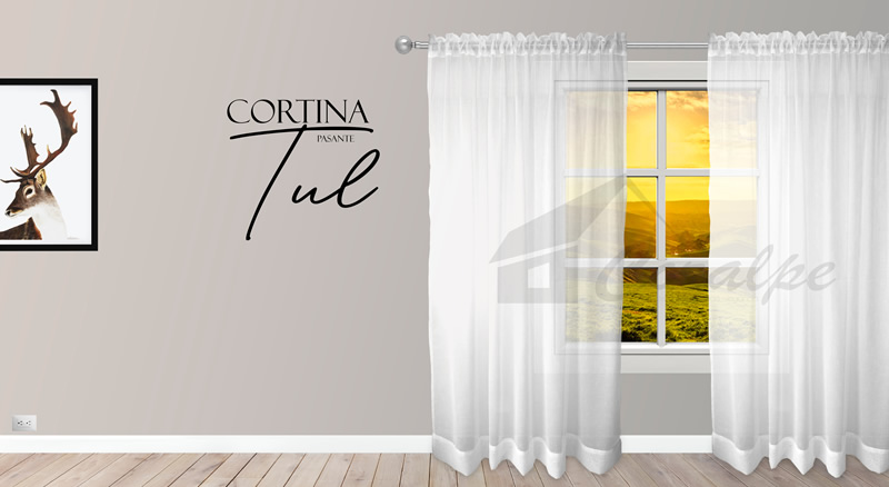 Cortina Tul Pasante